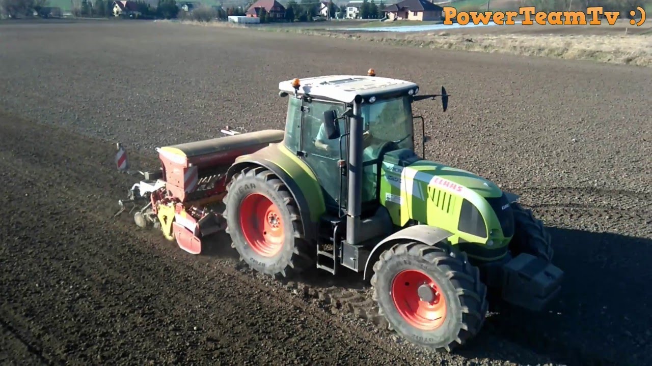 Uprawa Z Claas'ą :) Claas Arion, Claas Elios, Unia, Pottinger W Akcji. Dynamiczna Muzyka.