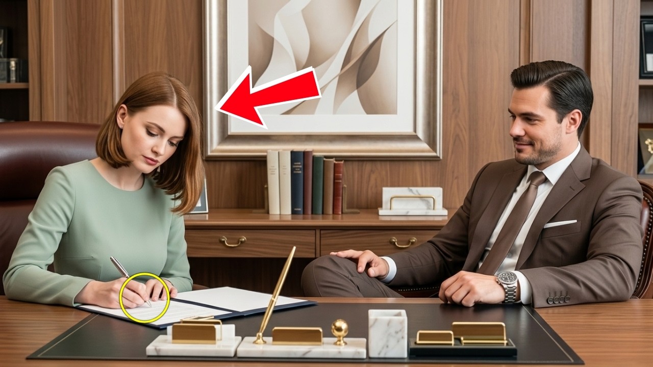 Sie unterschrieb die Scheidung ruhig – während ihr Vater heimlich die Firma ihres Mannes kaufte