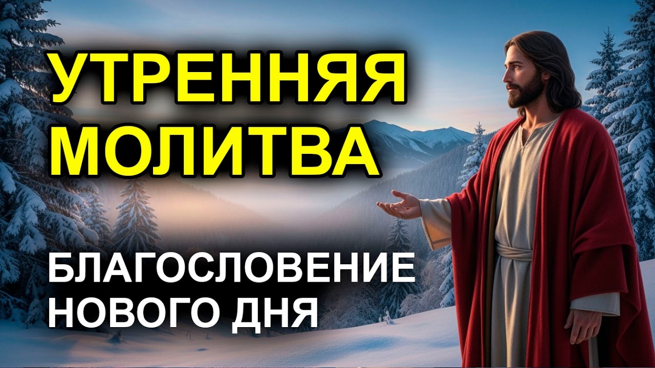 УТРЕННЯЯ МОЛИТВА ОТ СТРАХА И ТРЕВОГИ  Мгновенное успокоение души