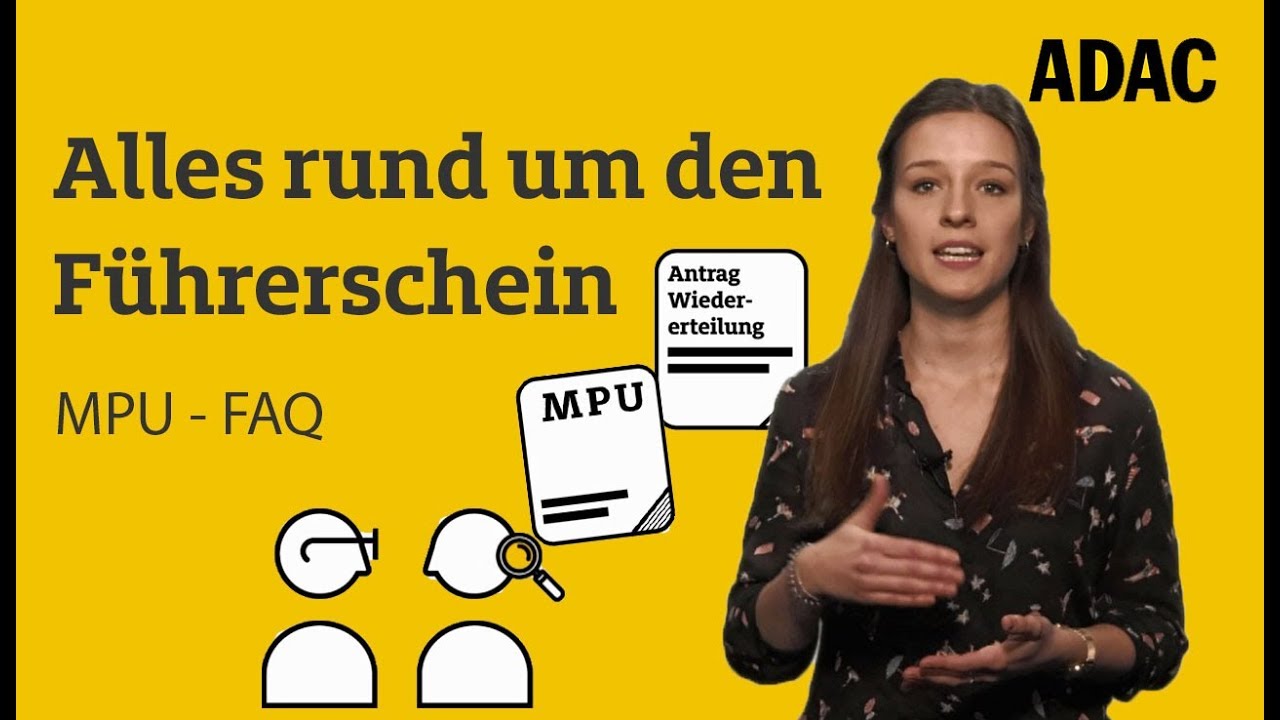 Das m&uuml;sst ihr zur MPU wissen | ADAC 2018
