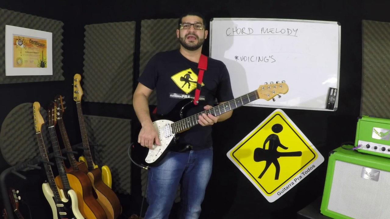 CHORD MELODY E VOICINGS - AULA DE GUITARRA - VÍDEO 53 DE 365