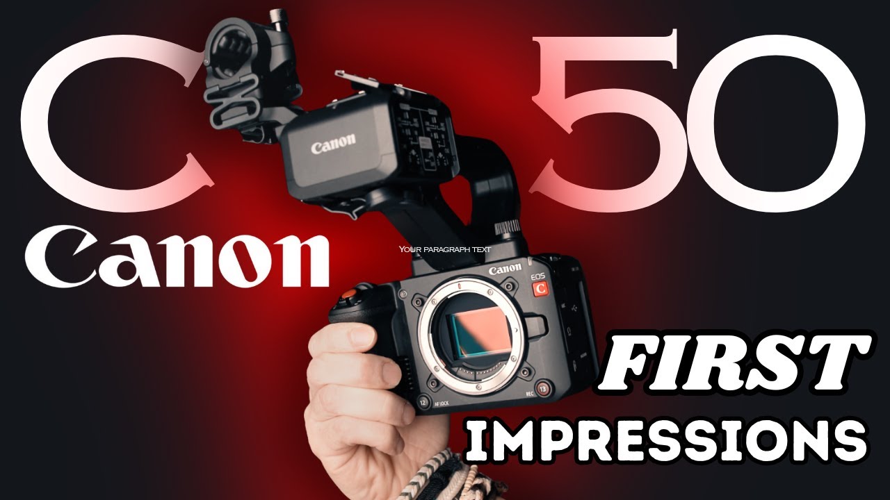 Canon C50: First Impressions + Critical Settings #canonc50 #c50