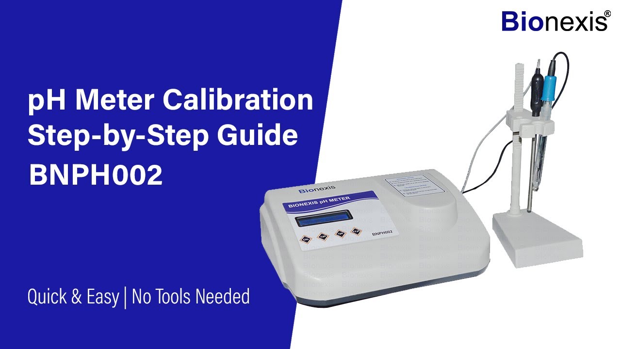 How to Calibrate Bionexis pH Meter (BNPH002) | Step-by-Step Calibration Guide