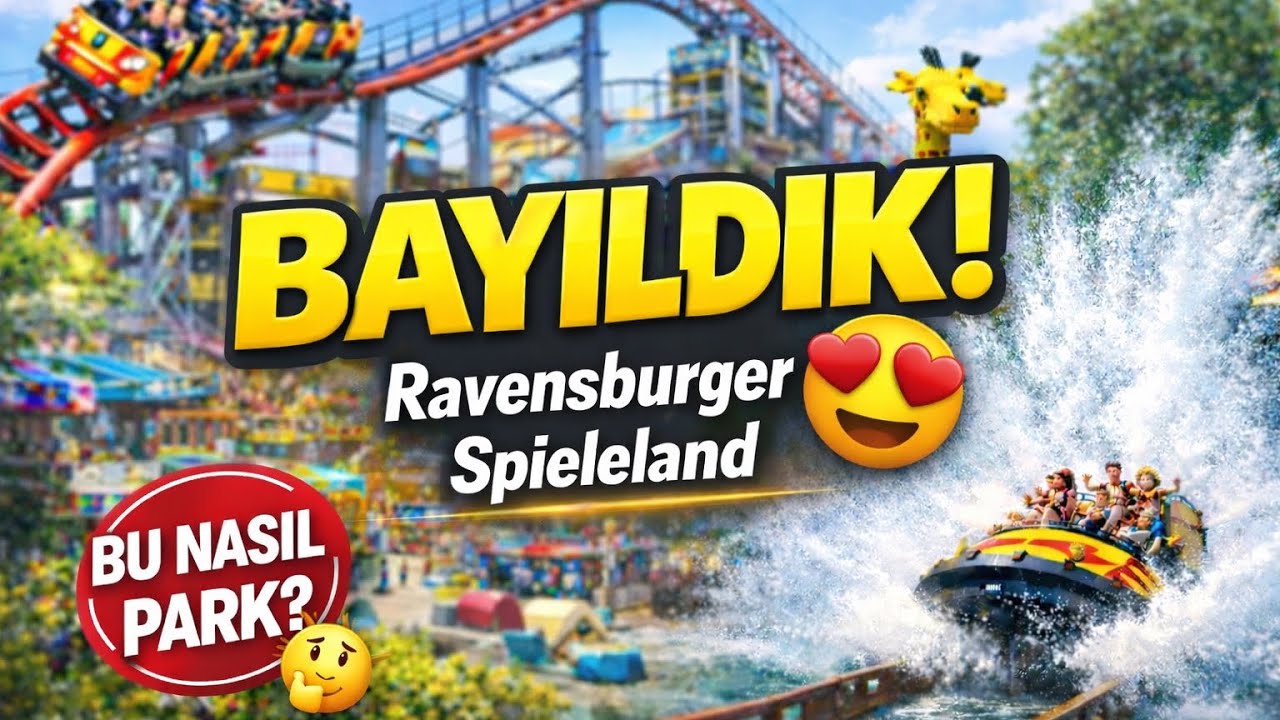 Almanya’da Çocuklarla Gidilecek En Güzel Park mı? | Ravensburger Spieleland