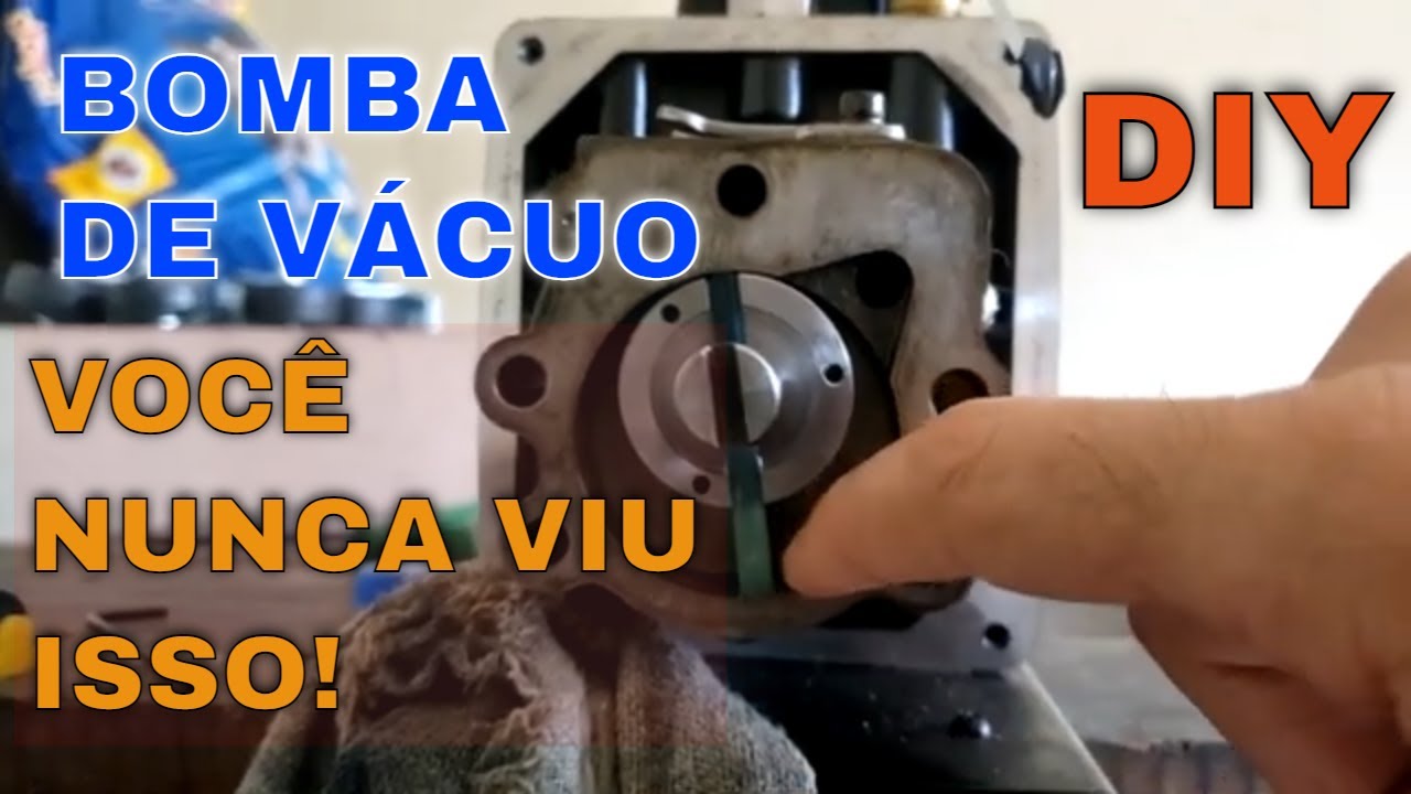DESMONTEI A MINHA BOMBA DE VÁCUO!! MANUNTENCAO  PREVENTIVA!