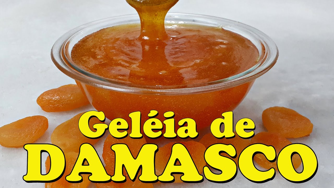 GELÉIA DE DAMASCO #geléia #damascos