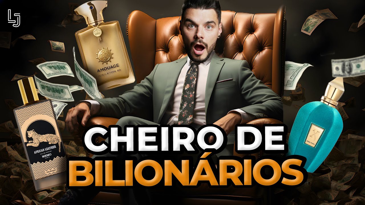 MILIONÁRIOS VCS JÁ ERAM! AGORA VOU FALAR DOS CHEIROS DOS BILIONÁRIOS! ESSES PERFUMES SÃO A NATA!