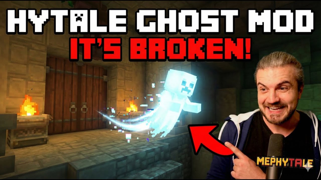 I tried to code a Ghost in Hytale... it didn't go as planned.