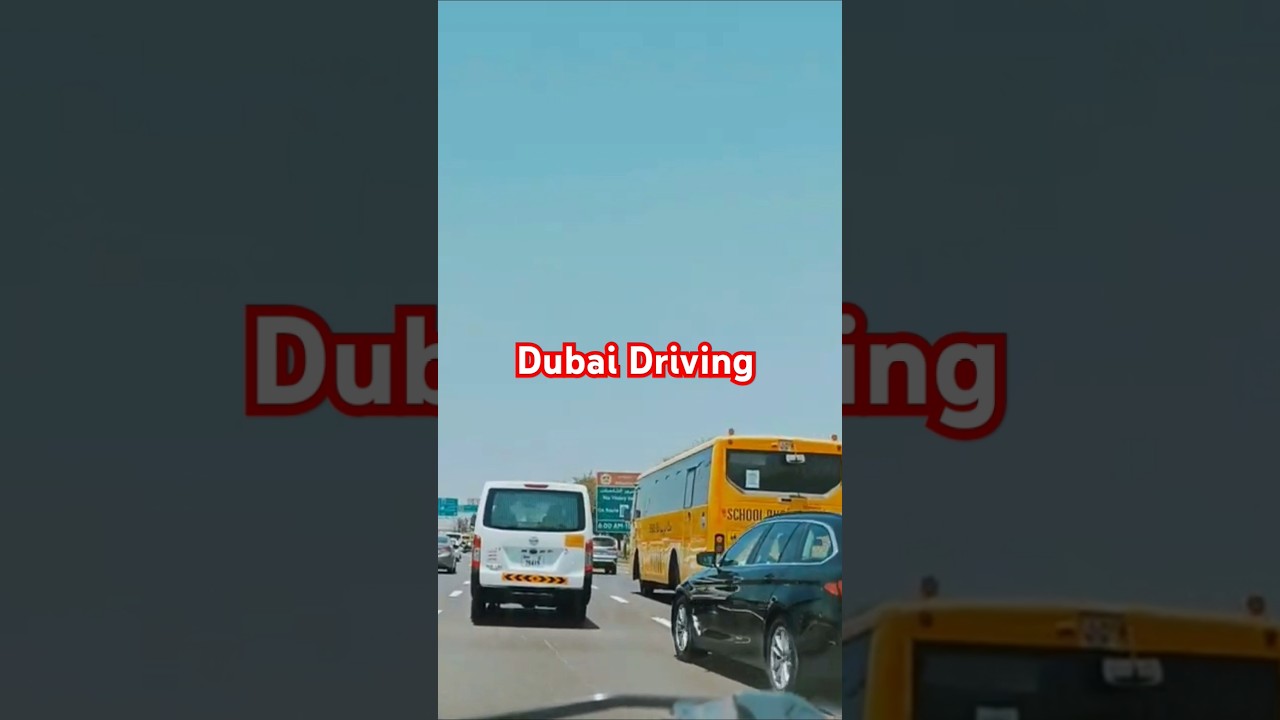Dubai Driving Tour from festival city. E11 Highway. Driving in safe #dubairoads #insidedubai