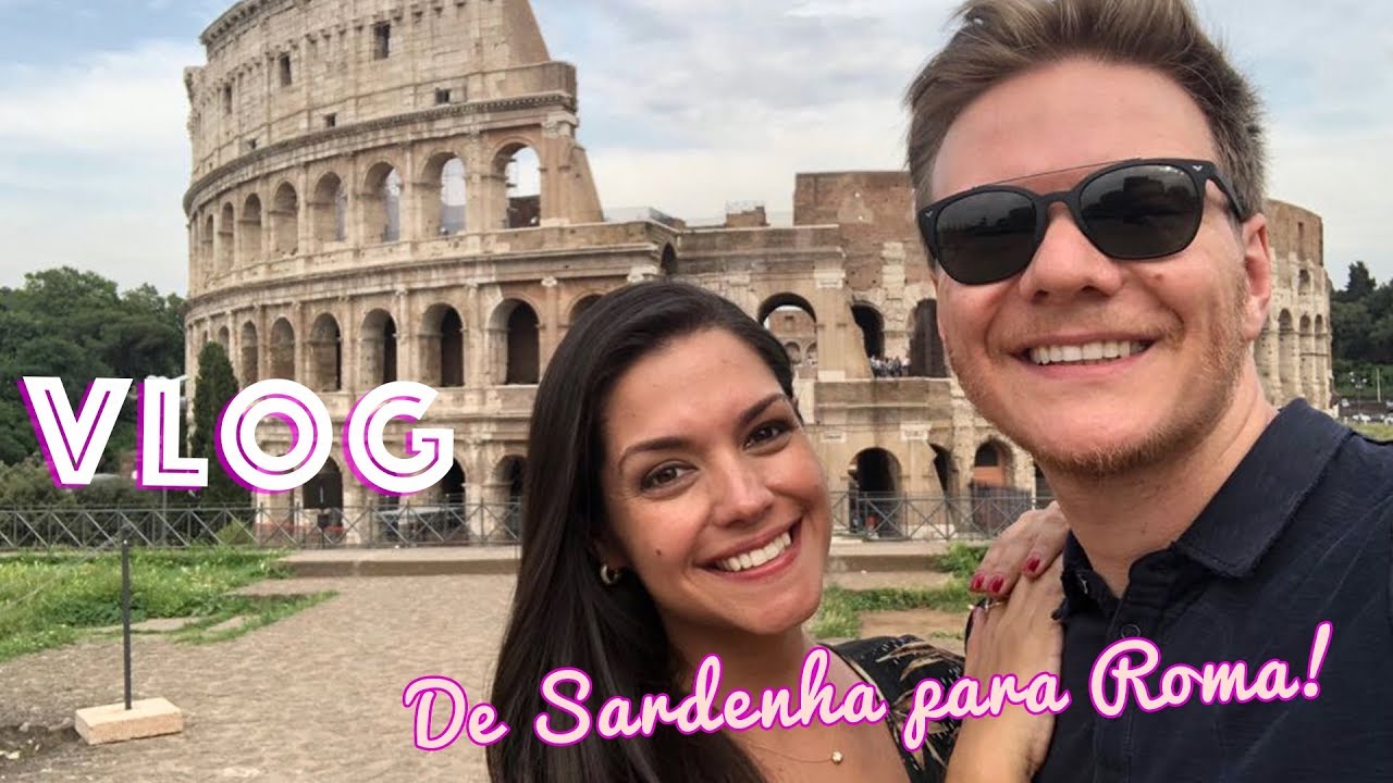 VLOG - De Sardenha para Roma - Tatá Fersoza