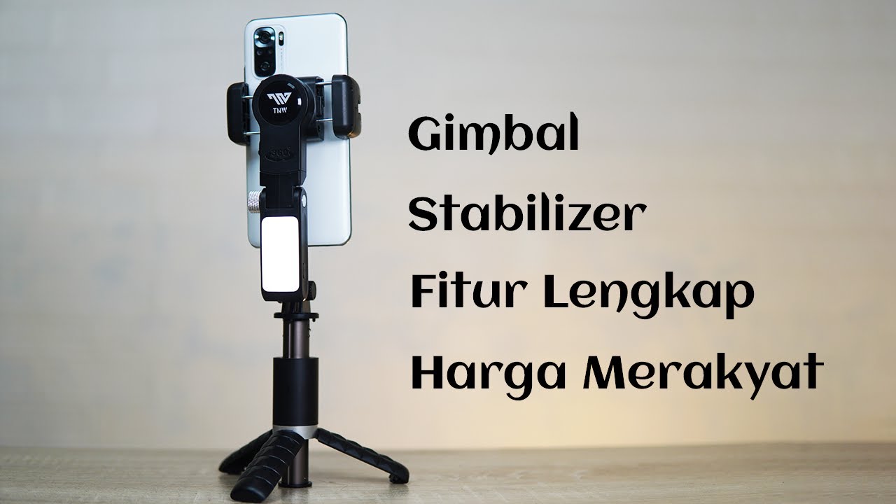 Review Stabilizer HP TNW Q18 - Stabilkan Video Vloggingmu dengan Mudah!