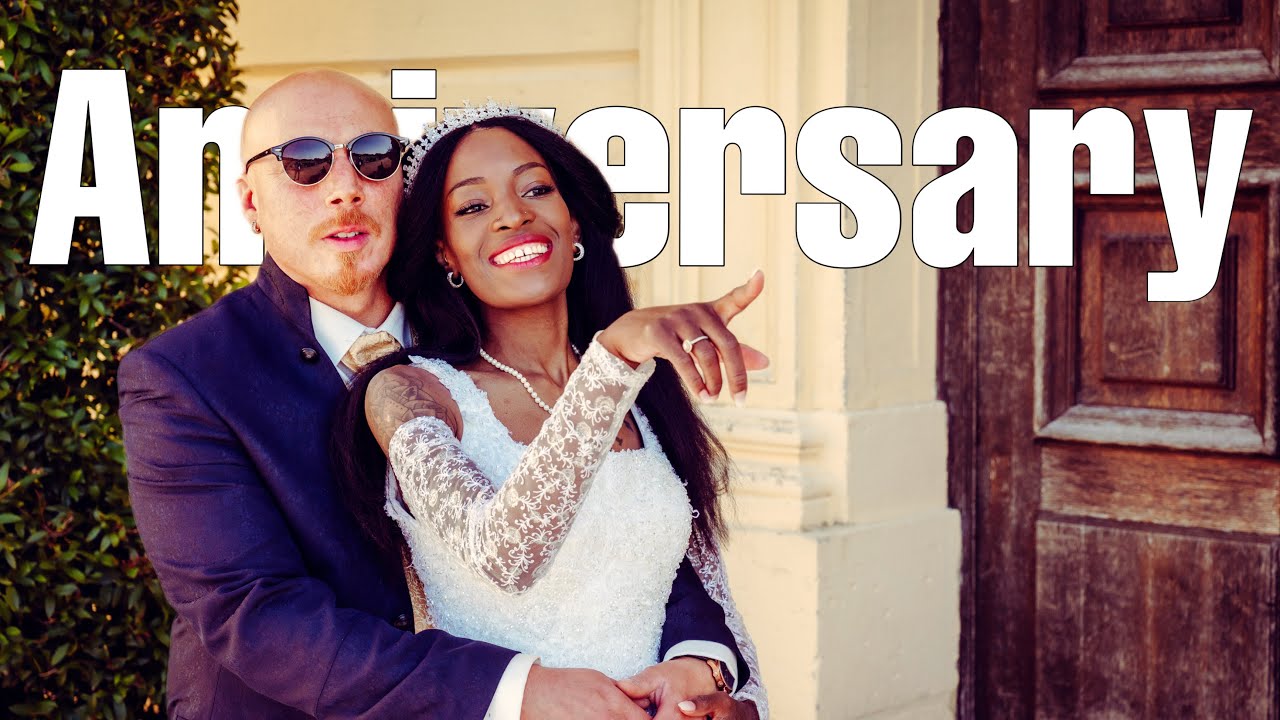 1st Year Marriage Anniversary | Interracial Couple | @feebeediaries