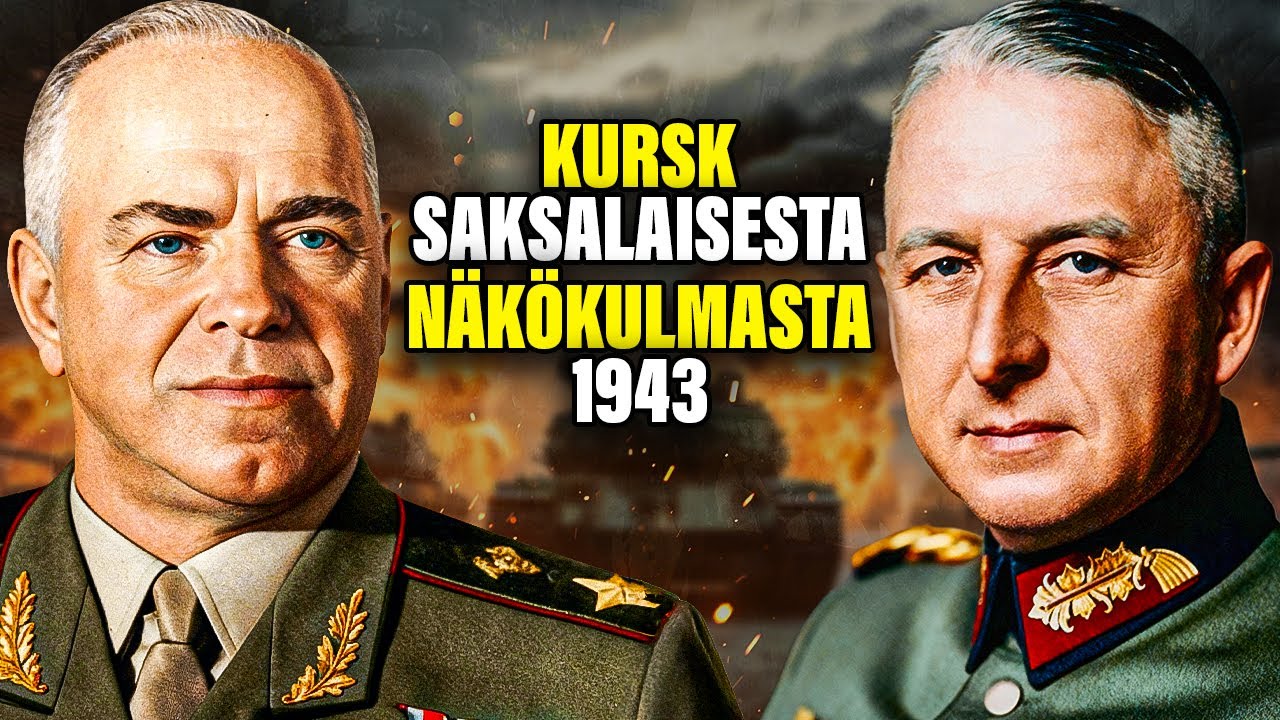 Kurskin Taistelu Saksalaisesta N&auml;k&ouml;kulmasta | T&auml;ysv&auml;ridokumentti