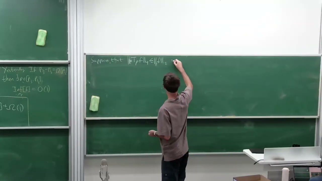 25.08.08, Yuval Filmus, Introduction to Boolean analysis (Lecture 5)