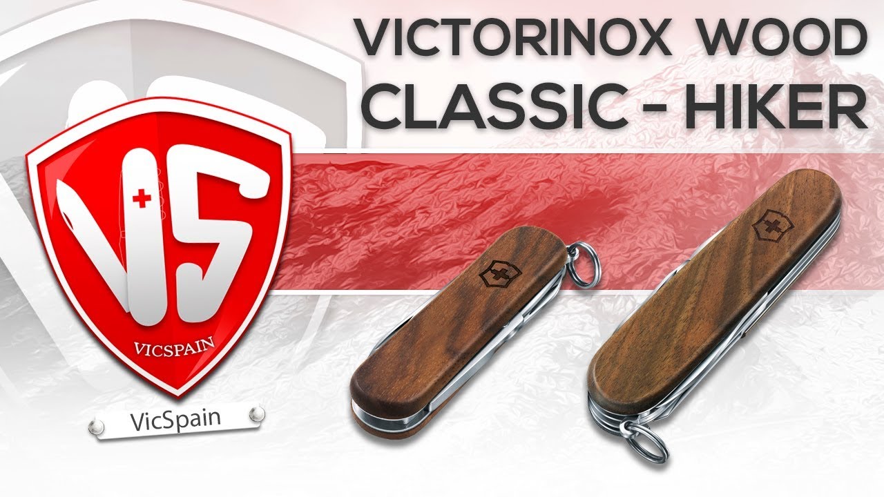VICTORINOX WOOOD 2019 - NUEVAS VICTORINOX HIKER & CLASSIC