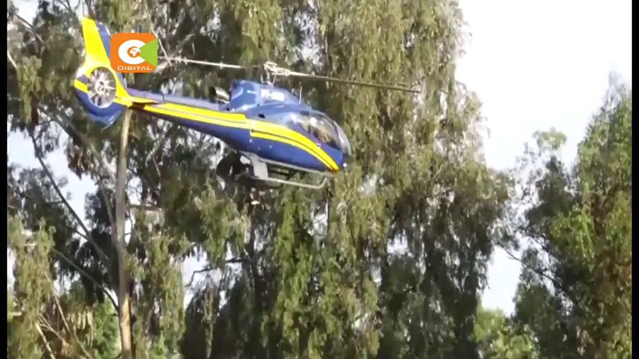 Man who hang on Odinga’s chopper arrested