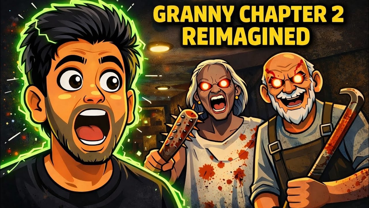 Granny & Grandpa Ka Sabse Bhayanak Ghar 😱 | Granny Chapter 2 Reimagined | Horror Gameplay