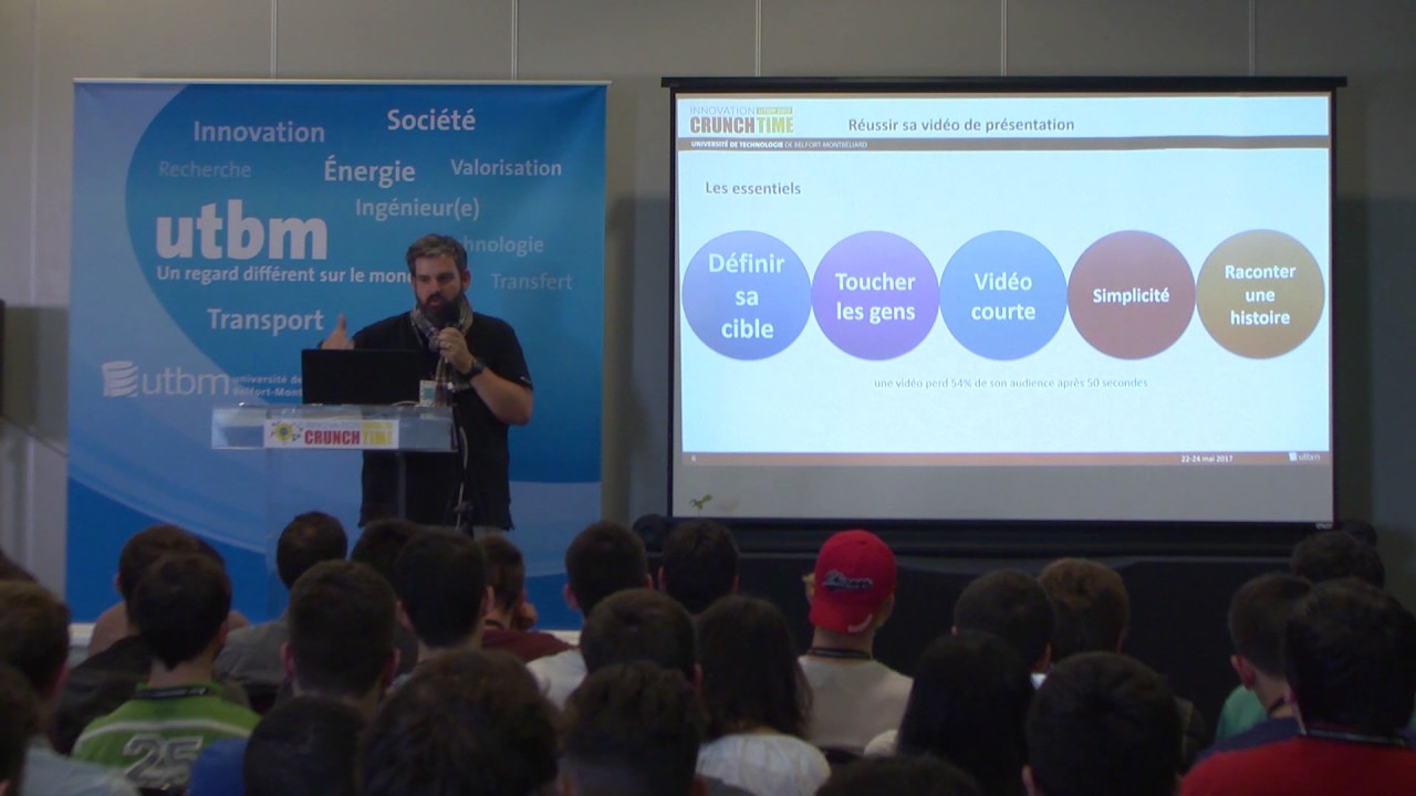 Réussir sa vidéo de présentation - Crunch Time 2017