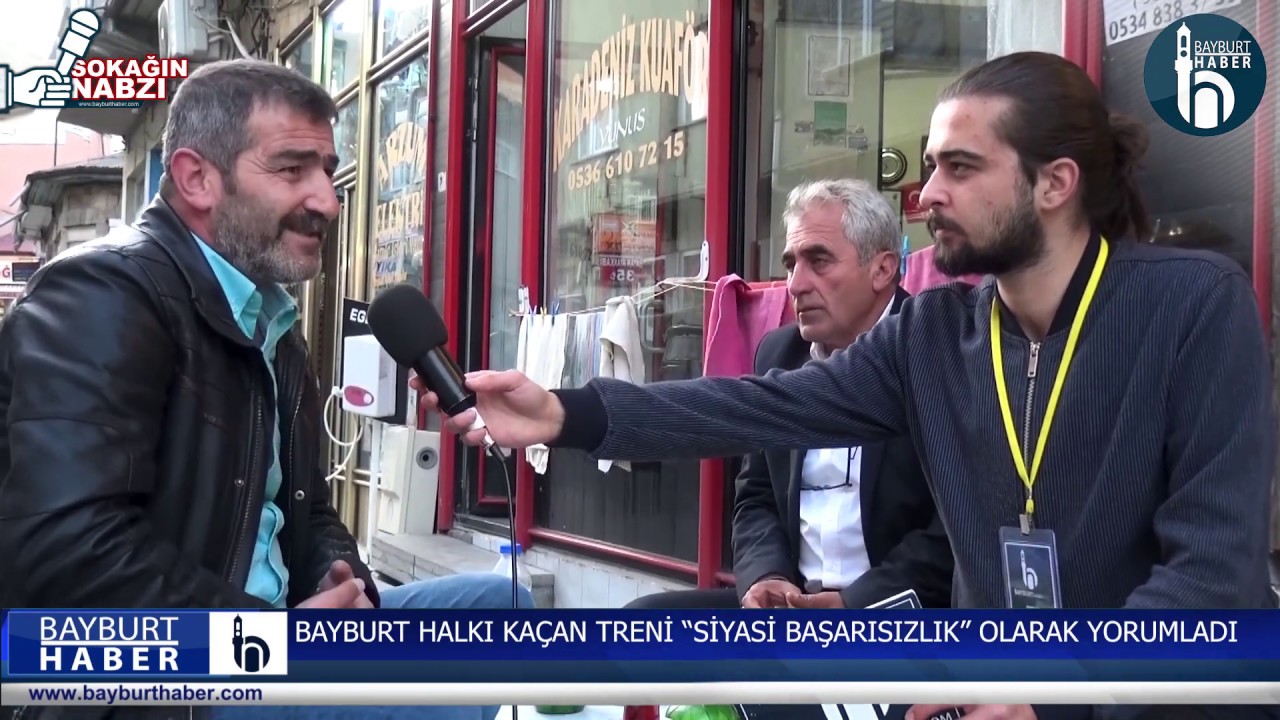 Bayburt Halkı Kaçan Treni “SİYASİ BAŞARISIZLIK” Olarak Yorumladı