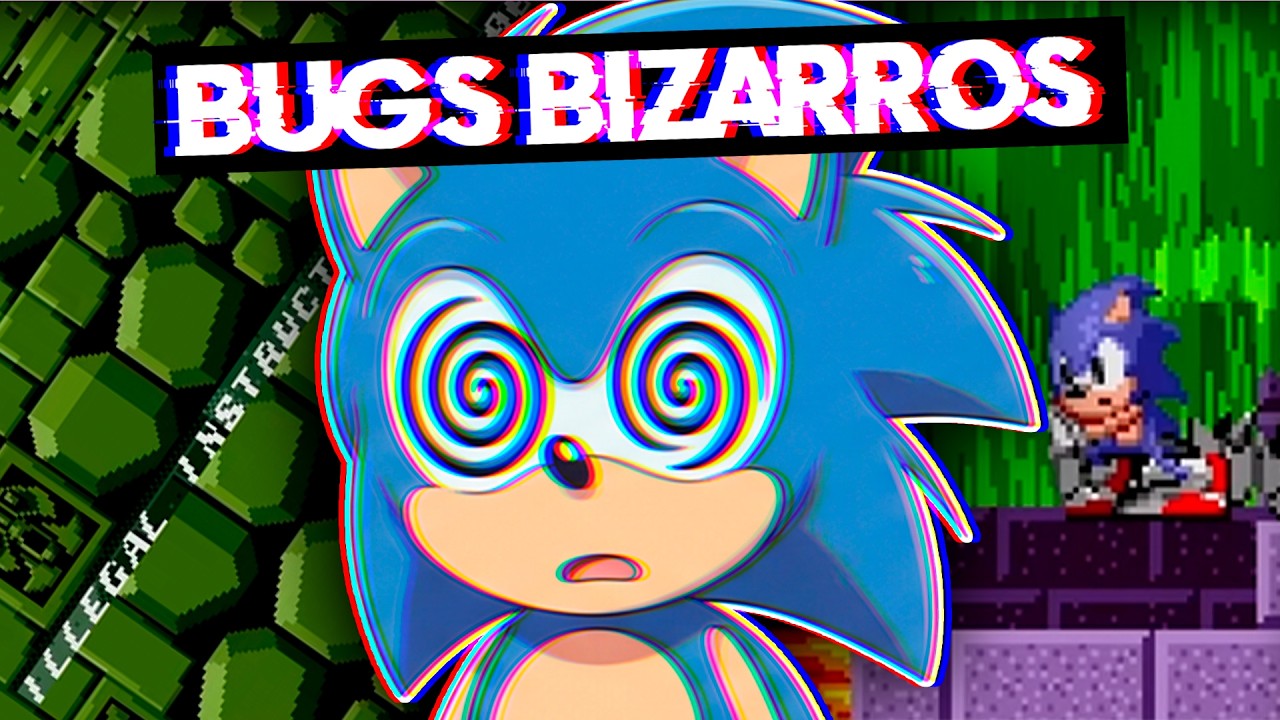 BUGUEI COMPLETAMENTE o primeiro jogo do SONIC pro MEGA DRIVE!