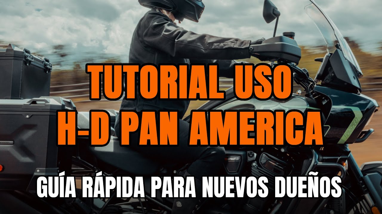 Tutorial de Uso Harley-Davidson Pan America | Guía Completa para Nuevos Dueños | Nociones Básicas