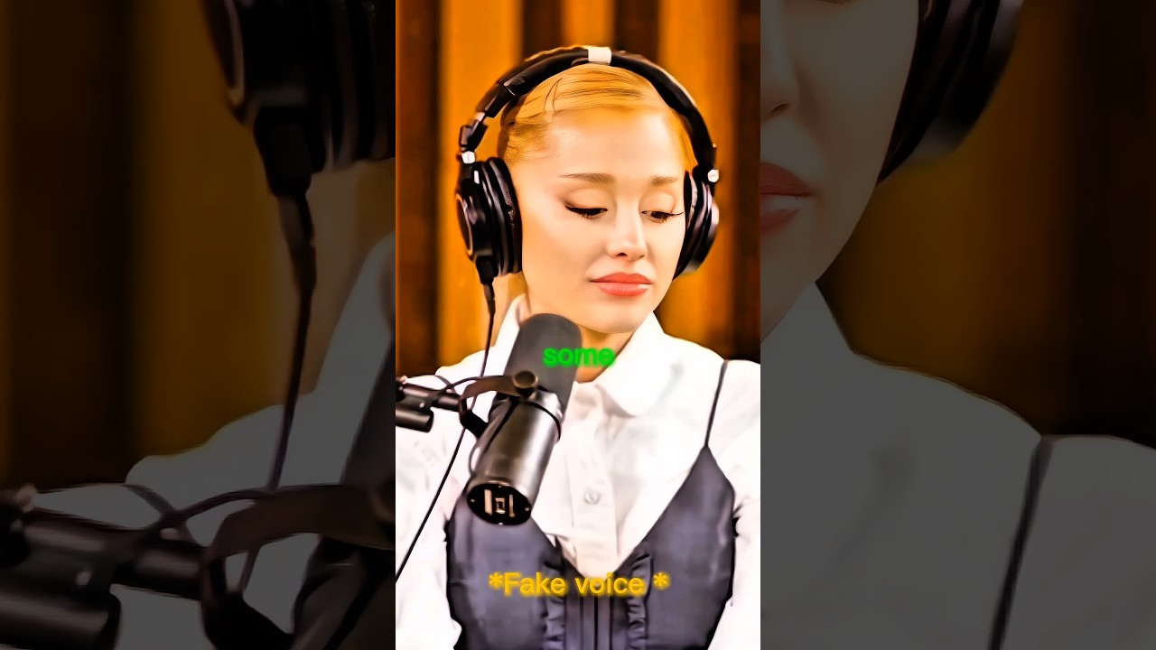 Ariana Grande Changes Her Voice Mid-Interview 😳🎤