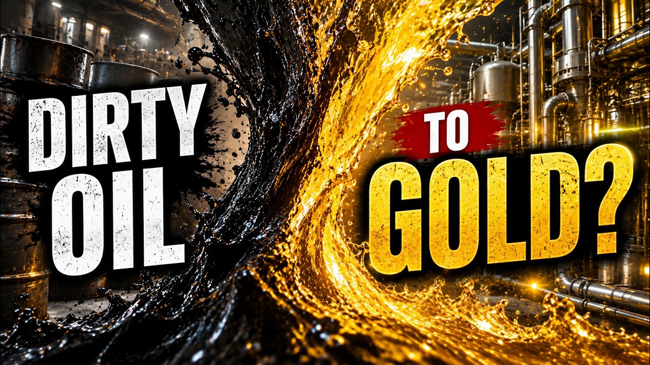 WATCHING DIRTY OIL BECOME CLEAN FUEL IS WEIRDLY ADDICTIVE