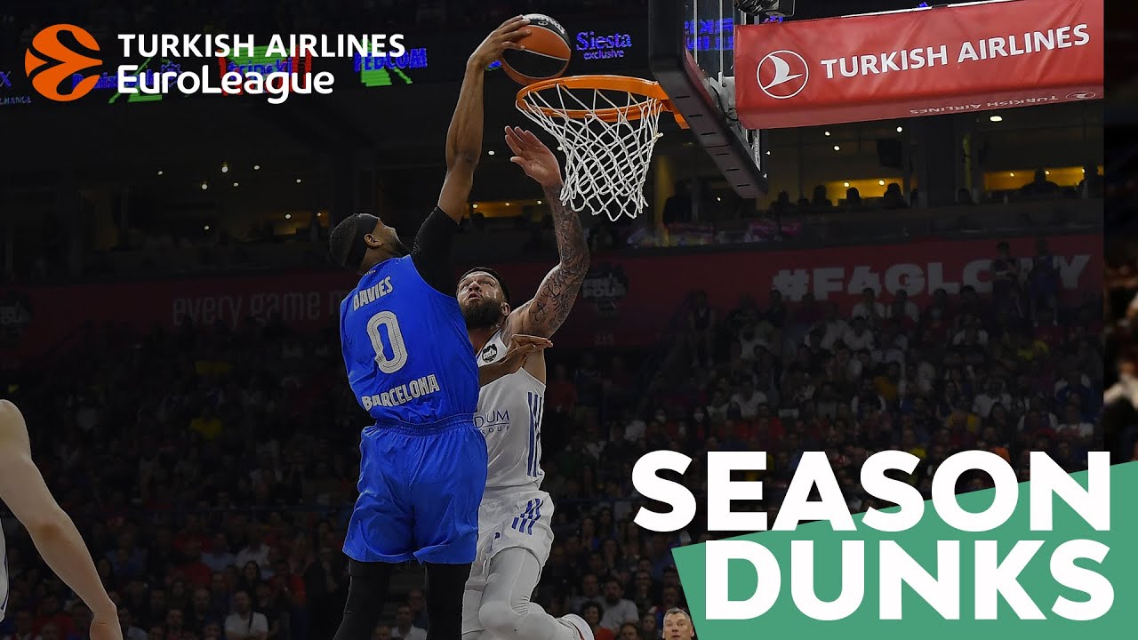 Brandon Davies | Season Dunks | 2021-22 Turkish Airlines EuroLeague