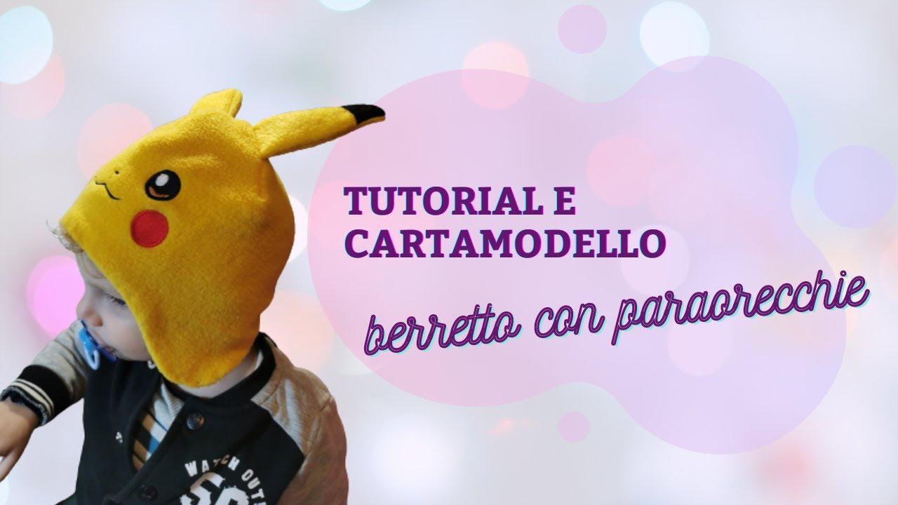 berretto in pile con paraorecchie 2021 cartamodello free!