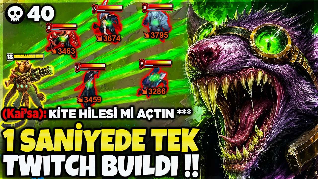 SUİKAST&Ccedil;I TWİTCH BUİLDİNİ DENEDİM !! VURDUĞUM B&Uuml;T&Uuml;N TAKIMI SİLDİM !!