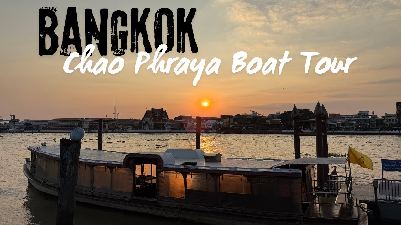 Chao Phraya Boat Ride | Bangkok River Tour