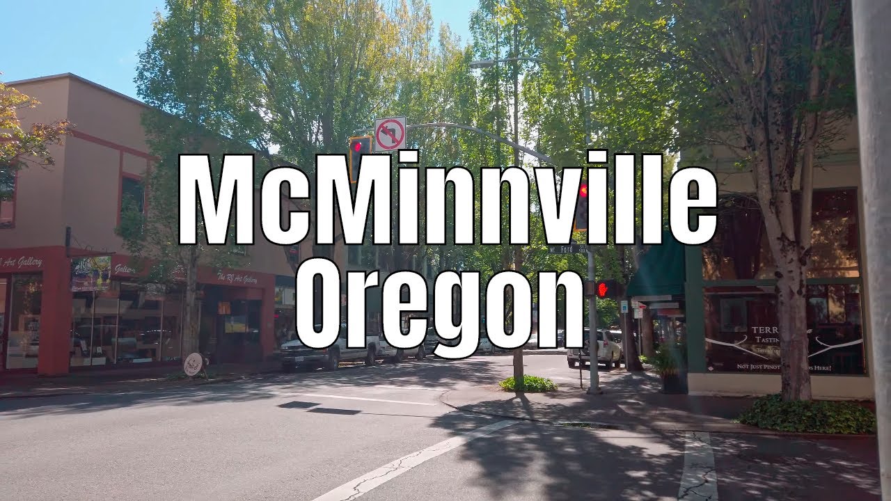 Downtown McMinnville, Oregon 2020 4K Walking Tour