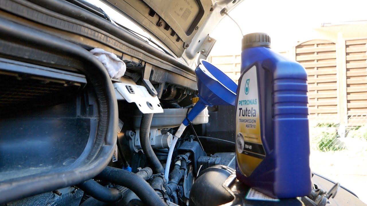 Getriebeölwechsel am Fiat Ducato x250 2.3l Multijet Ohne Hebebühne Ducato Camper