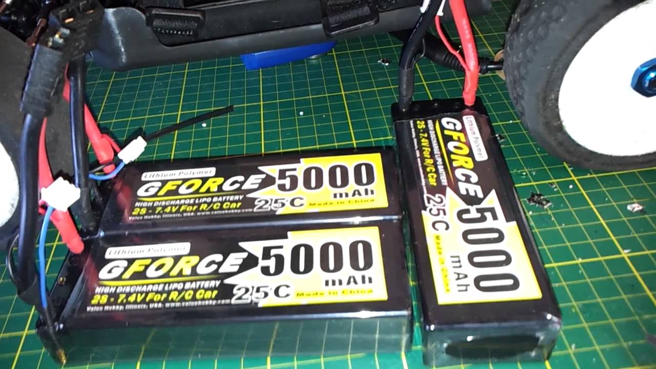 Gforce lipo battery review 2s 5000