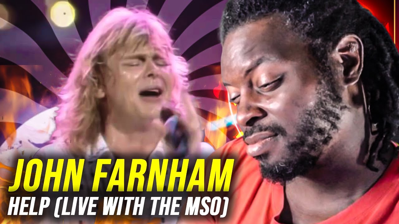 HE PUT SOME STANK ON IT! John Farnham - Help | REACTION (BEATLES COVER)