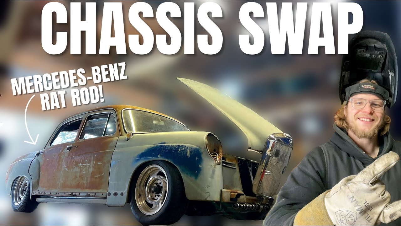 BUDGET RAT ROD. The Mercedes-Benz / Turbo Coupe is Fully Swapped! 