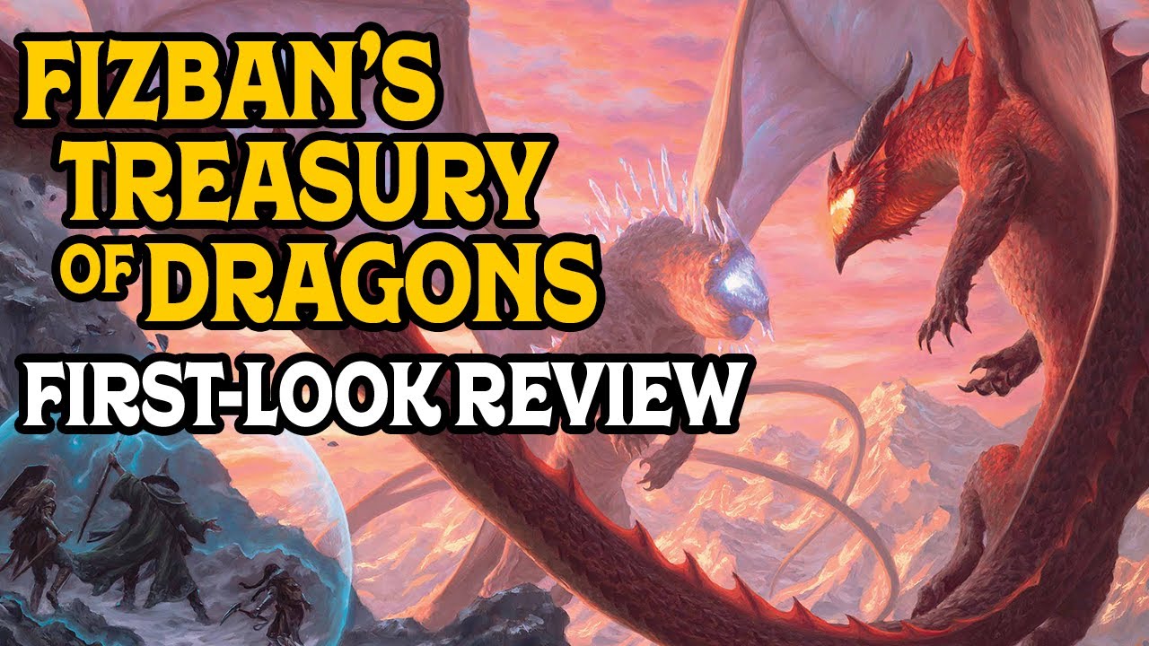 First Look at Fizban's Treasury Of Dragons for D&D 5e