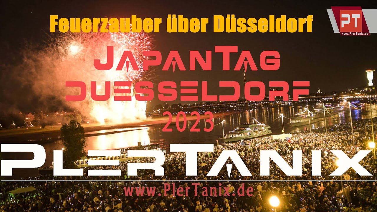 #JapanTag |Feuerzauber über Düsseldorf | #JapanTag2023 #JapantagDuesseldorf #JapanTagNRW  #PlerTanix