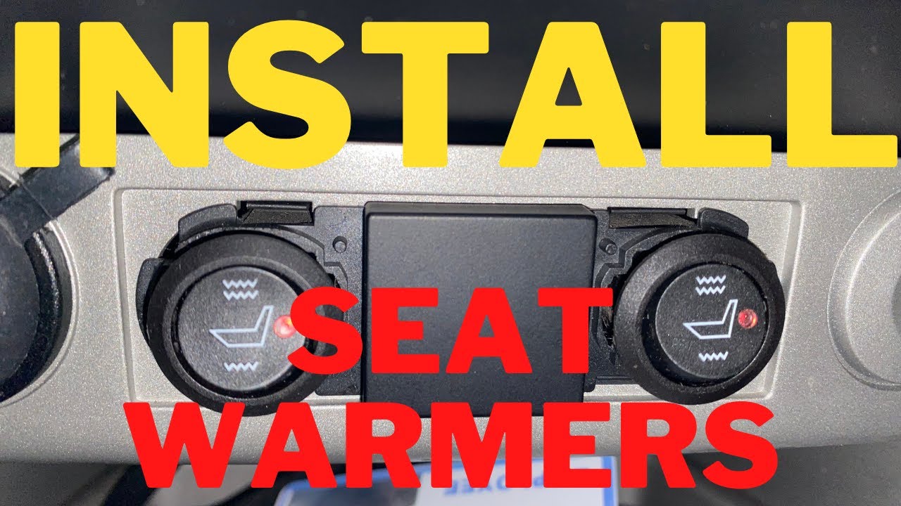 How to install seat warmers in your car! EASY PROJECT! GREAT CHRISTMAS GIFT!
