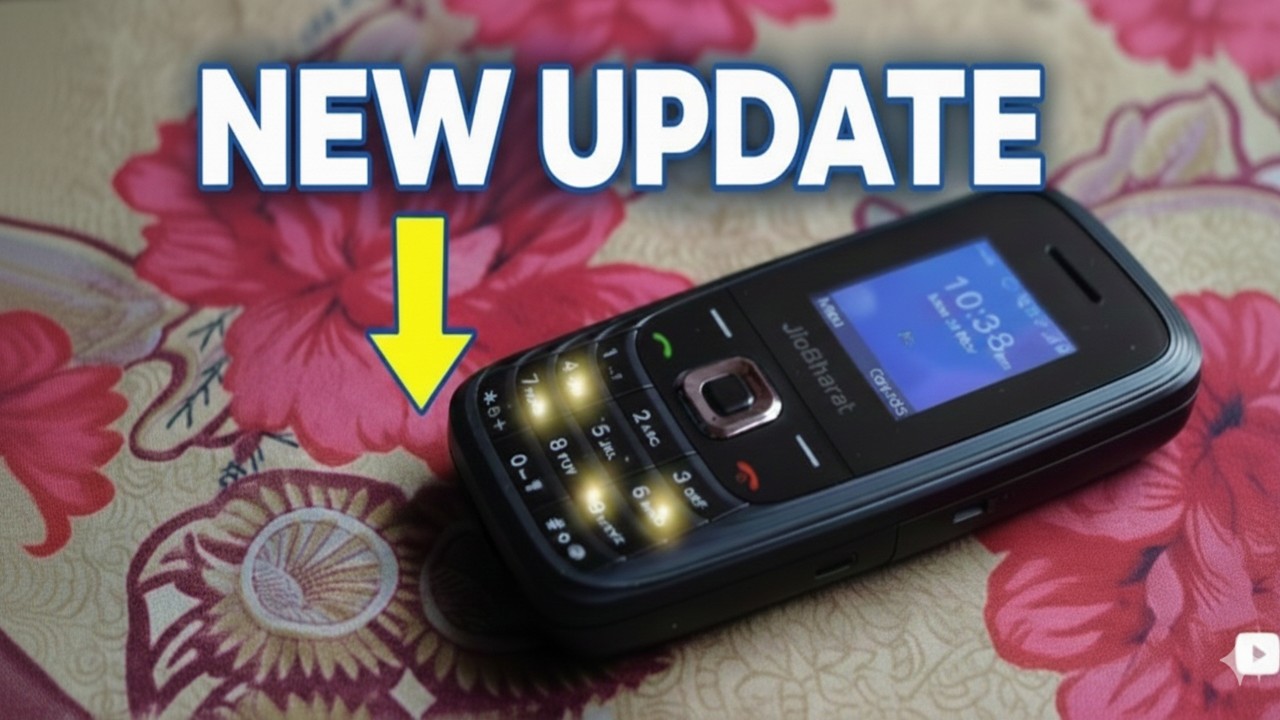 Jio Bharat V4 Latest Software Update Features Explained Jio Bharat V4 Software Update Features Hindi
