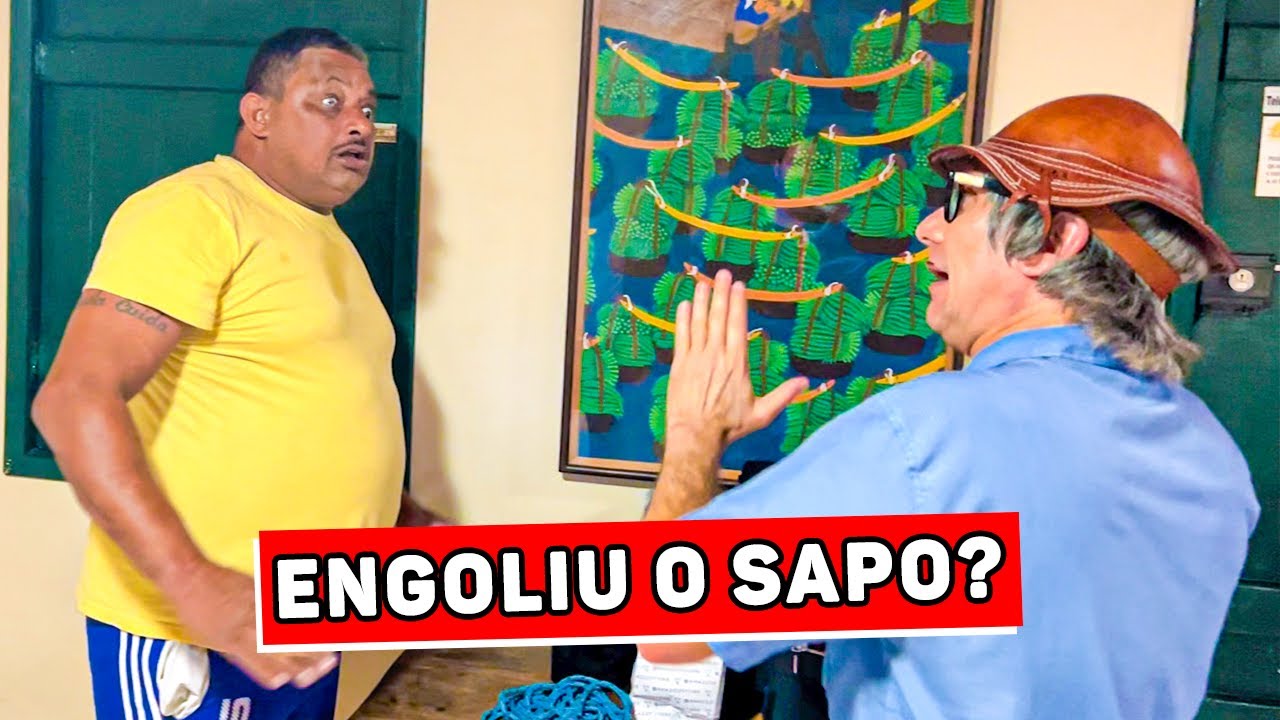 &Eacute; S&Oacute; UM SAPINHO BIR&Oacute;! RESENHA E PEGADA DE AR MONSTRA!
