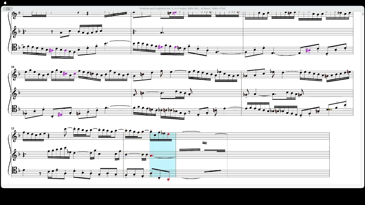 Prelude and Fughetta No. 3, BWV 901