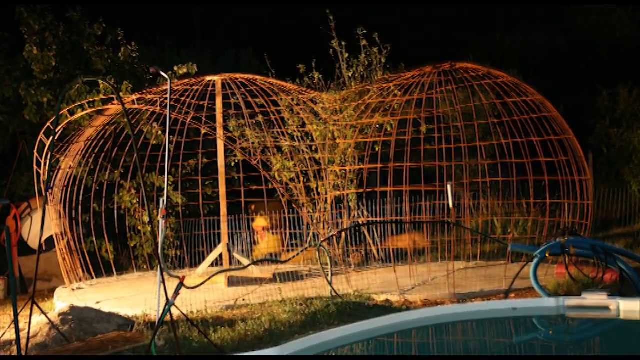 Habitat bulle un pool house original