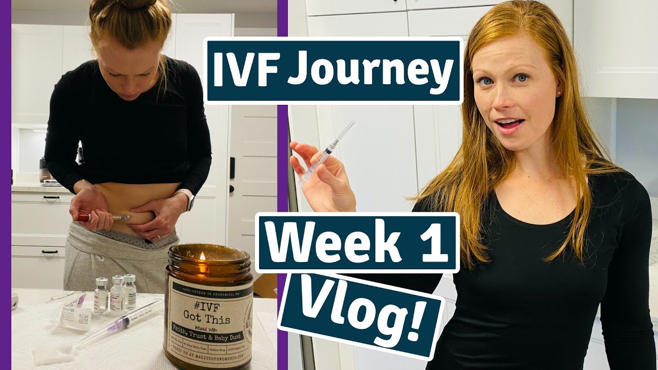 My First IVF Injections! My First Week of IVF