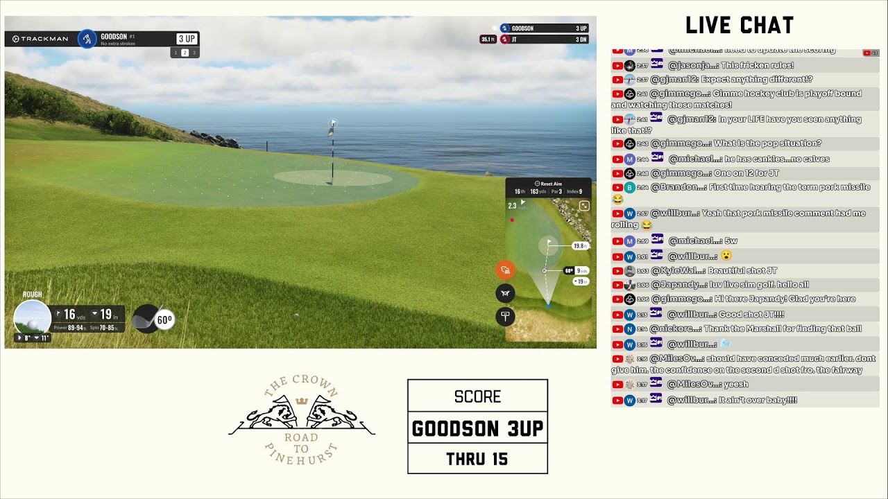 The Crown - Goodson vs Thompson - Indoor Golf Tournament