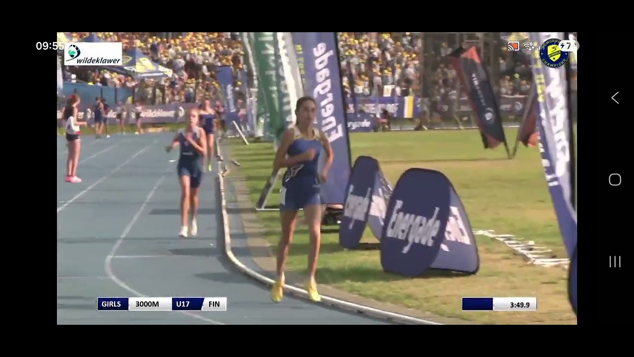 Leandri Pretorius U17 A Bond Interhoër 2026 3000m 1st Place