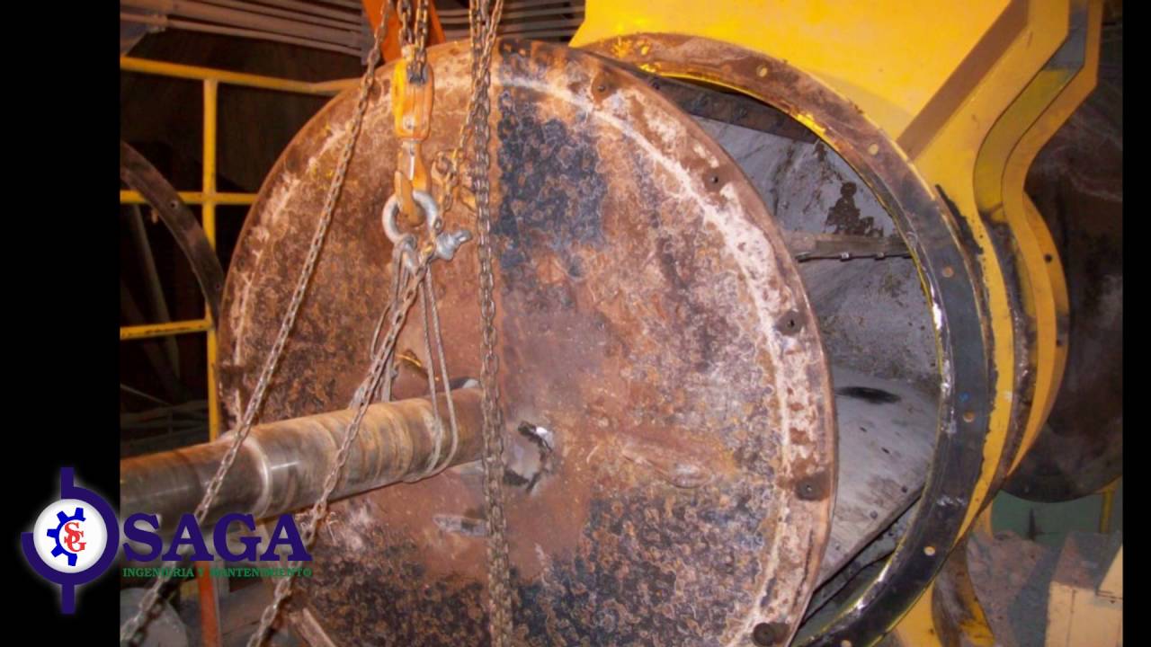 Reconstrucción Rotary Molino Loesche