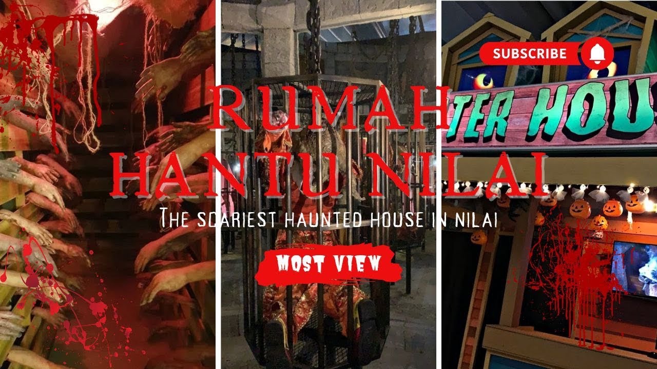 HAUNTED HOUSE AEON NILAI! RUMAH HANTU KANAK-KANAK [VLOG]