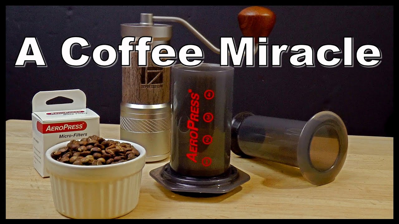 Aeropress Makes Espresso: No, Really