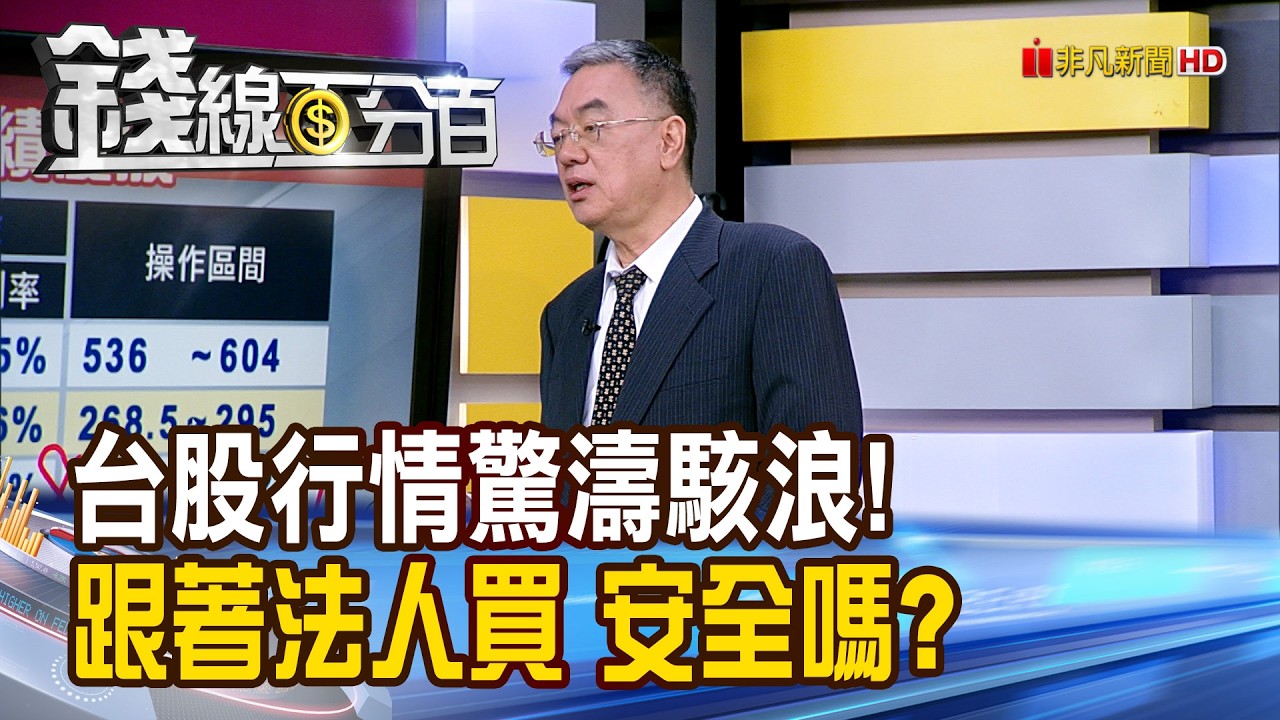 《台股行情驚濤駭浪! 跟著法人買 安全嗎?》【錢線百分百】20260331-7│非凡財經新聞│